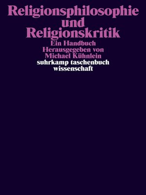 cover image of Religionsphilosophie und Religionskritik